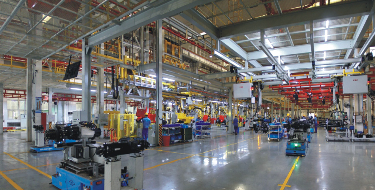 Hangcha Intelligentes electrica forklift conventus officina